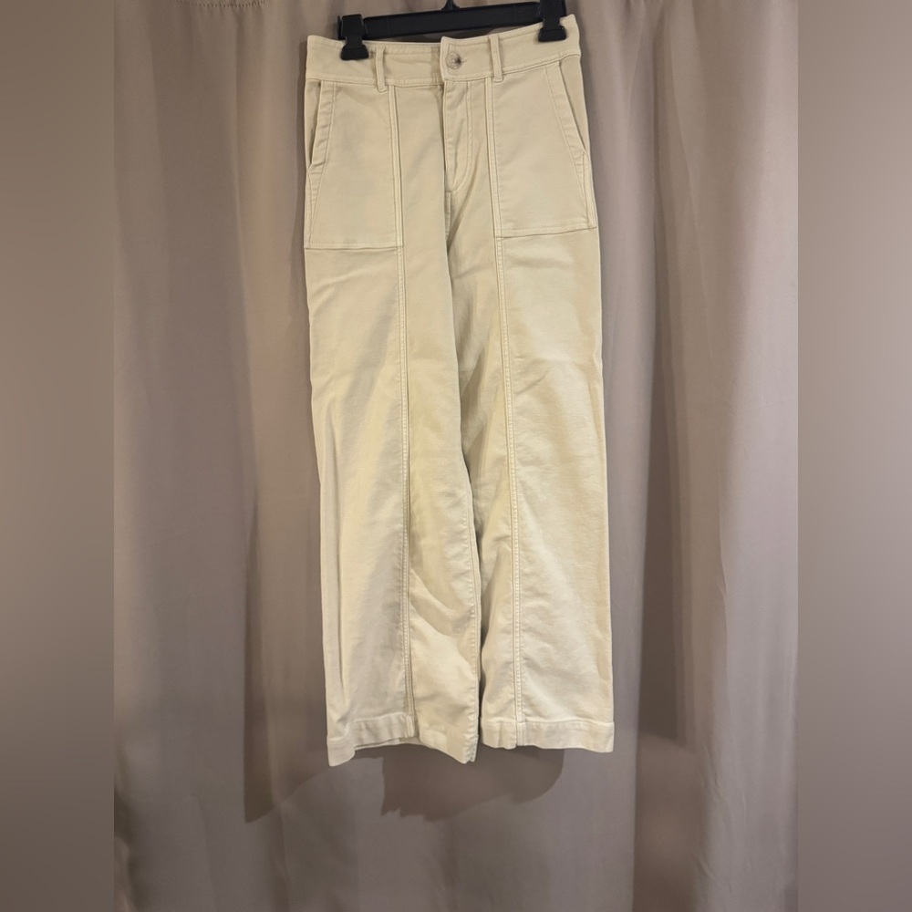 The Normal Brand Cream Wide Leg Pants